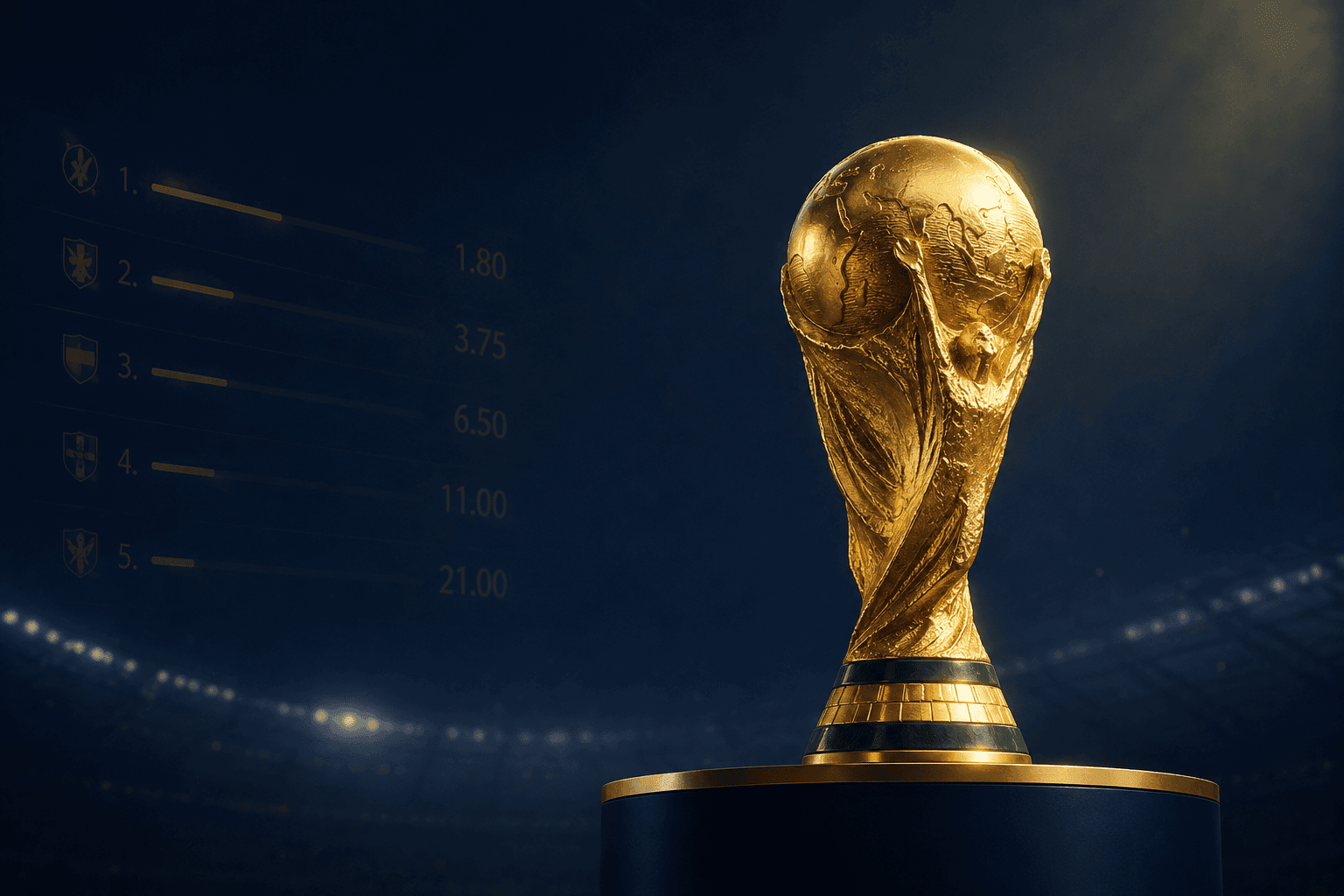 VM Vinder Odds