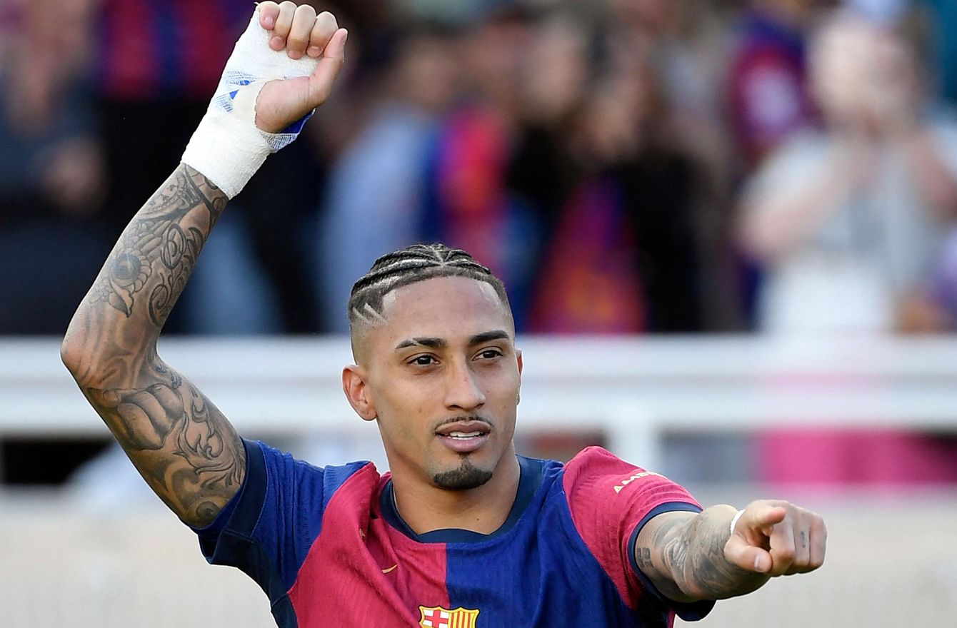 Raphinhas Forlængelse I Barca Meldes På Plads