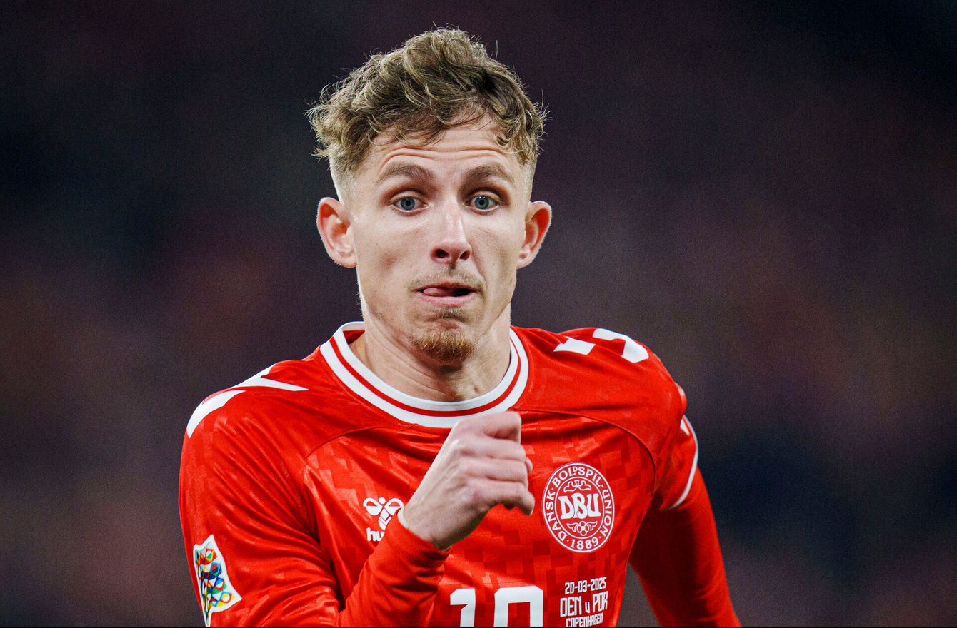 Jesper Lindstrøm klar til Wolfsburg-debut efter skadespausen