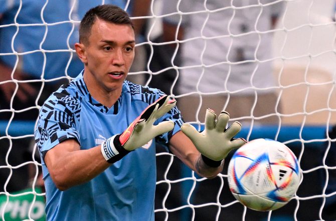 Uruguay -Uruguaysk rekord-keeper stopper på landsholdet