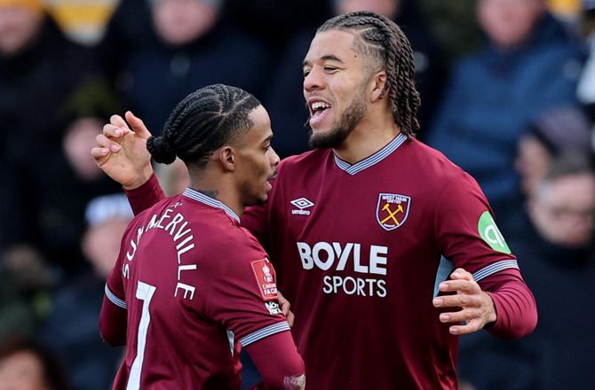 FA Cup -West Ham flirtede med fiaskoen mod League One-klub