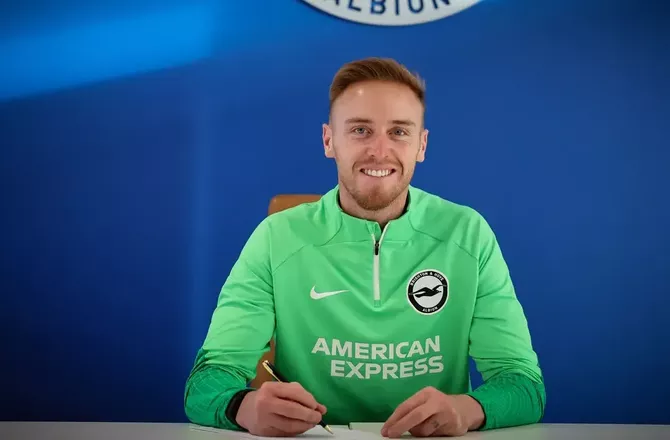 Premier League -Brighton forlænger med Jason Steele