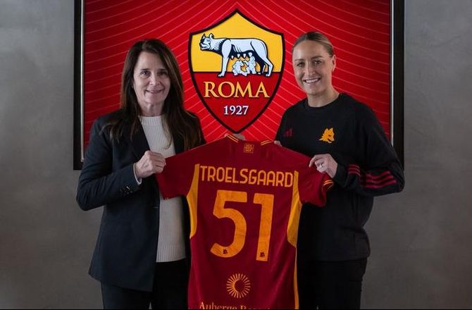 Serie A -Sanne Troelsgaard forlader Roma 