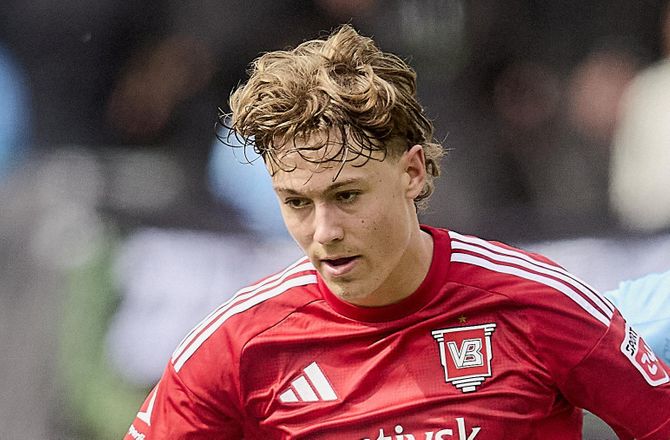 3F Superliga -Lasse Flø er årets Vejle-spiller