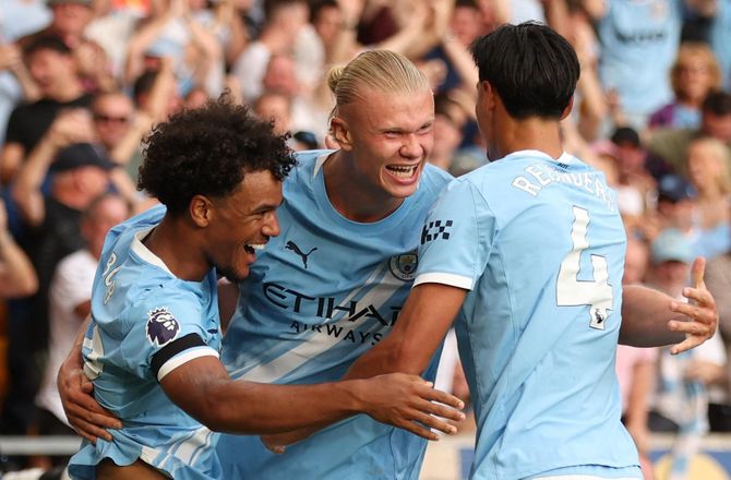 Premier League -Nyindkøb strålede i Manchester Citys storsejr