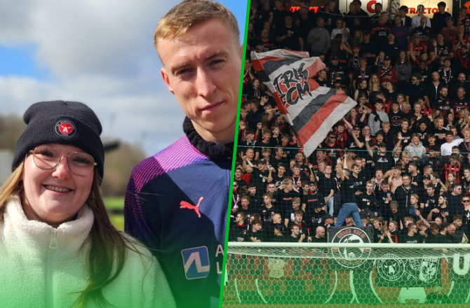 3F Superliga -FCM-fan faldt om på tribunen: Kanon respons af alle