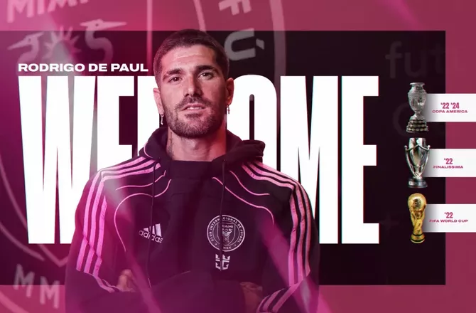 Major League Soccer -Ønske om titler drev Rodrigo de Paul til Inter Miami 