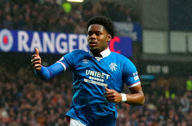 Premiership -Tochi sendte Rangers på sejrskurs