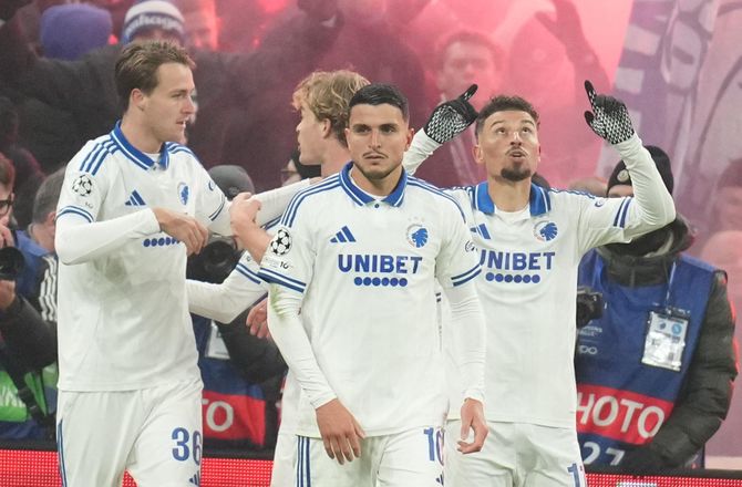 Champions League -SLUT: FCK-Napoli minut for minut