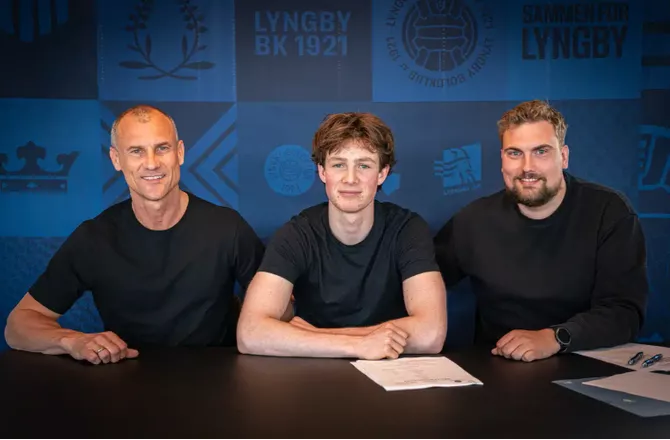 Betinia Liga -Lyngby forlænger med Rilke Thomsen