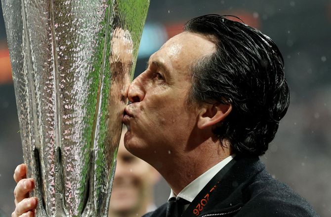 Europa League -Unai Emery efter femte EL-titel: Det er fantastisk