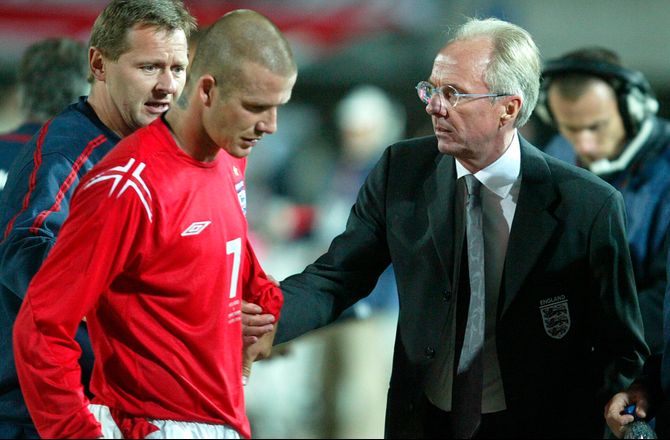 England -Svennis gjorde Beckham til kaptajn: En ægte Gentleman