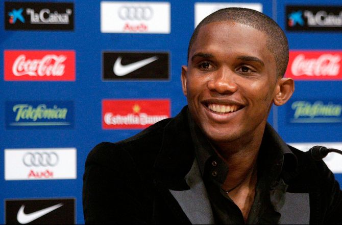 VM -Eto'o bakker op om Infantino: Har intet gjort forkert