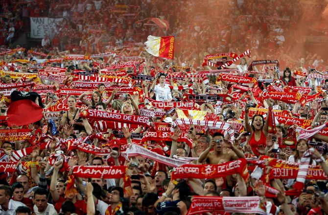 Jupiler Pro League -Standard Liege har fået transferforbud