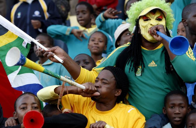 FIFA VM -Dårligt nyt, Sydafrika: FIFA forbyder vuvuzelaer til VM