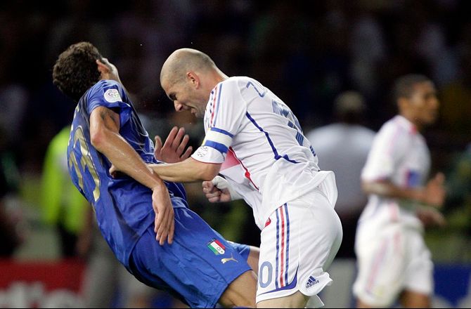 Italien -Materazzi ked af Zidane-skalle: Yder ikke retfærdighed