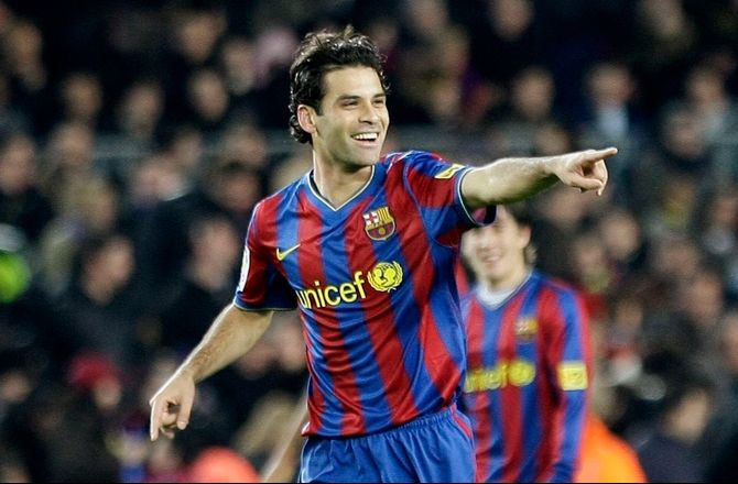 La Liga -Rafael Marquez flirter med Barcelona-job