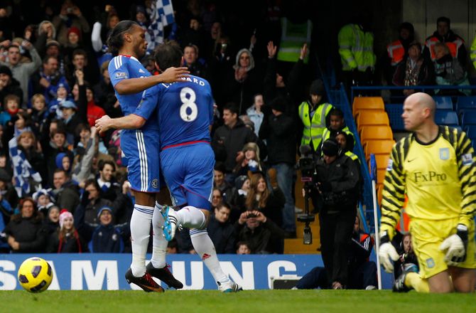 Premier League -Lampard vil ikke forholde sig til Drogbas Chelsea-kritik