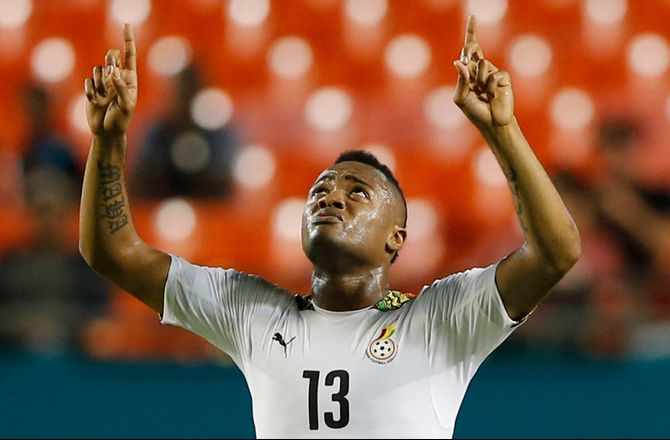 VM kval. CAF -Jordan Ayew blev hattrick-helt for Ghana