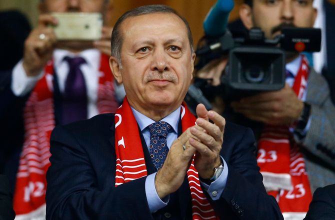 EM -Erdogan revser UEFA: Hvem kommenterer Tysklands ørn?