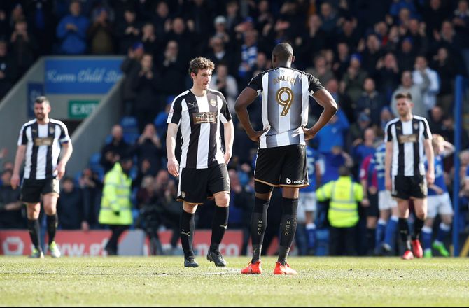 League 2 -Notts County spiller to kampe i Danmark