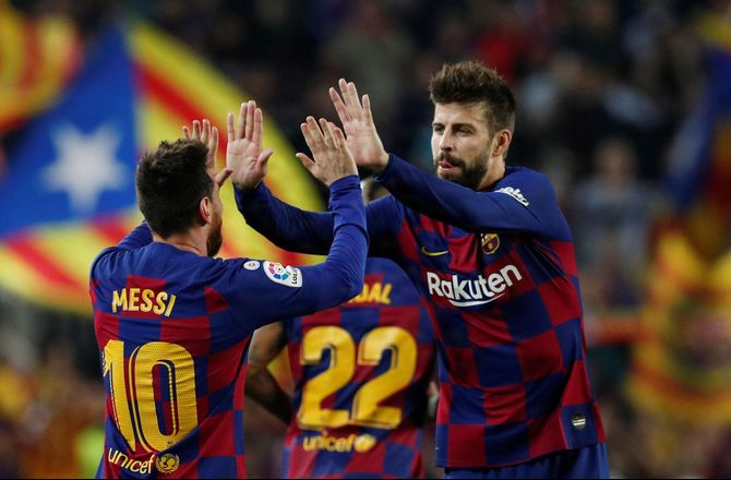 VM -Piqué: Messi er den bedste i historien