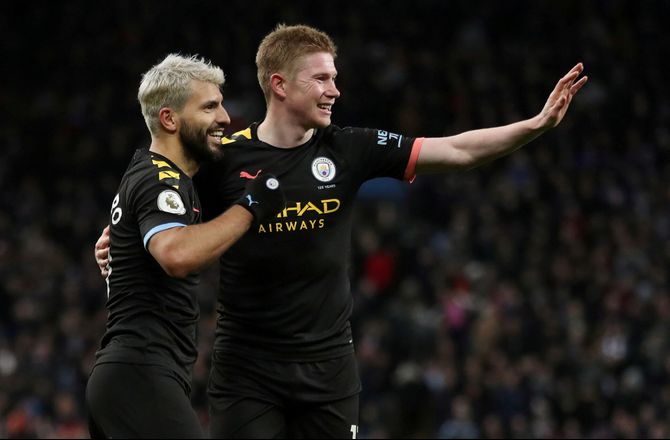 Premier League -Agüero hylder De Bruyne: Du er en legende – ligesom mig 