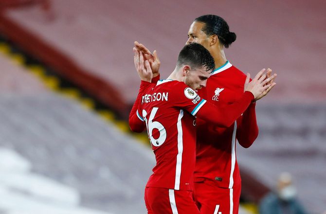 Premier League -Van Dijk med Robertson-ønske: Han er min viceanfører