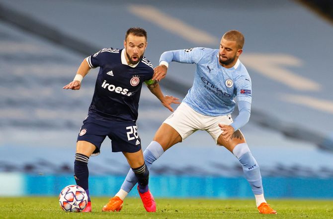 Pokal -38-årige Valbuena forlader Olympiakos