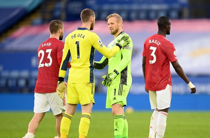 Premier League -Kasper Schmeichel tror United beholder De Gea: Han er utrolig