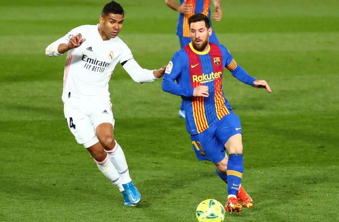 Major League Soccer -Casemiro hylder Messi: Han er fodboldens gud