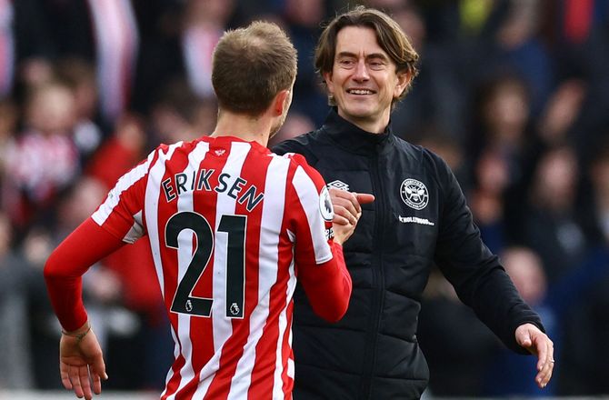 Premier League -Eriksen ærgrer sig over Frank-fyring: Går så hurtigt i fodbold