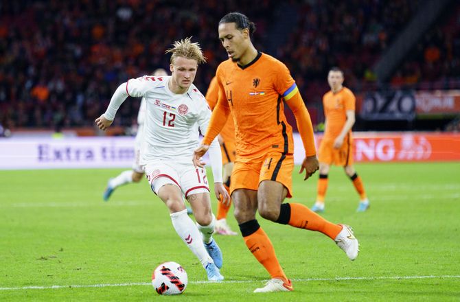 Holland -Van Dijk om Xavi: Han spillede en vigtig rolle