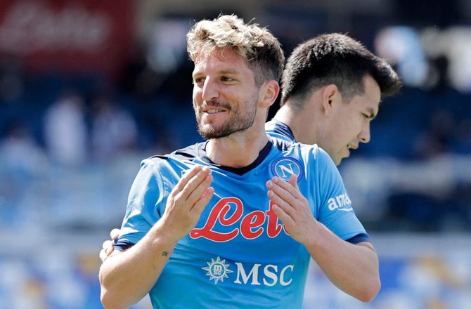Serie A -Dries Mertens er blevet æresborger i Napoli
