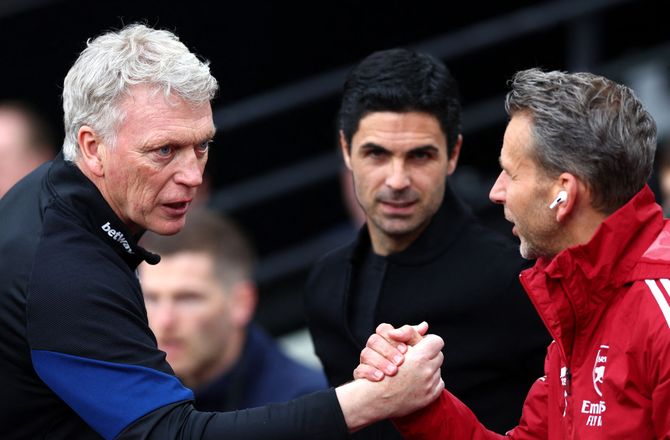 Premier League -Moyes trænede Arteta: Han var et brokkehoved