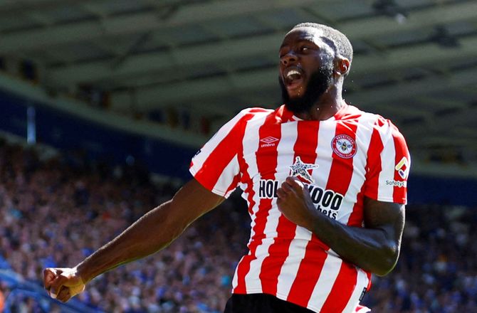 Premier League -Fin gestus af Brentford: Nummer 10 tilhører Dasilva