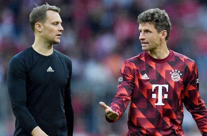 Bundesliga -Neuer savner Müller: Bussædet er tomt