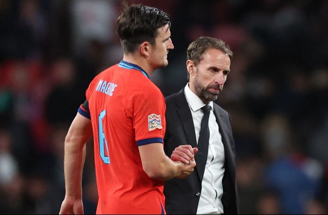 England -Southgate forsvarer Maguire-udtagelser: Været fantastisk med Stones