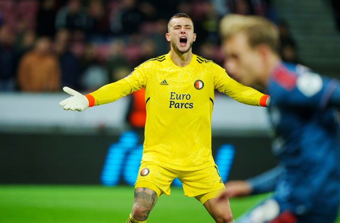 Champions League -Feyenoord-keeper om Priske-rygte: Hørte det før kampen