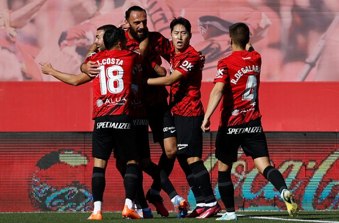 La Liga -Mallorca slog Girona i bundopgør