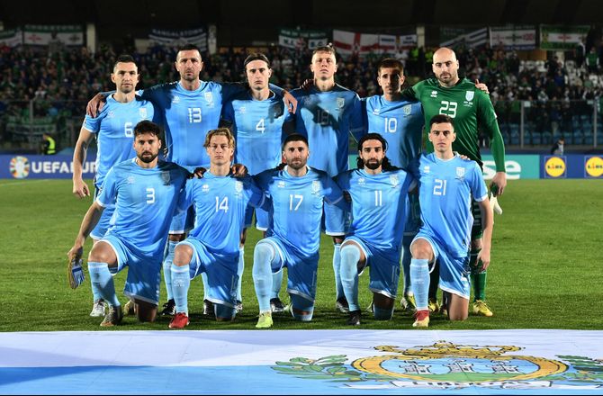 UEFA Nations League D -San Marino har matchbold: Vi vil give alt
