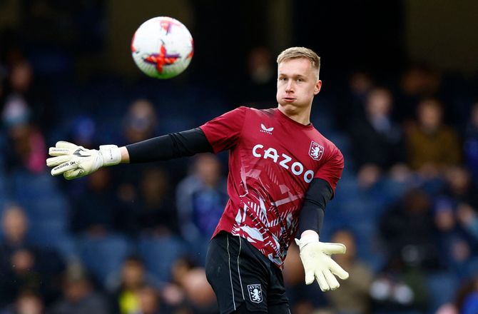 Premier League -Celtic henter Aston Villa-keeper 