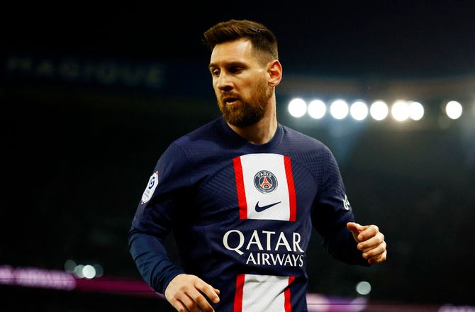 La Liga -Lionel Messi var på besøg i Barcelona: Ingen kontakt om aftale
