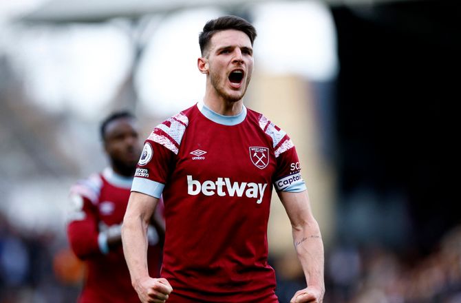 Premier League -Moyes vil ikke af med Rice: Han bliver ekstremt dyr