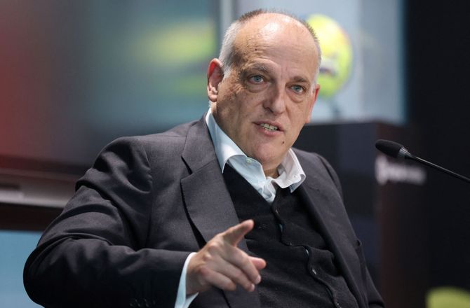 La Liga -Tebas kritiserer Real Madrid: Brokker sig hver uge