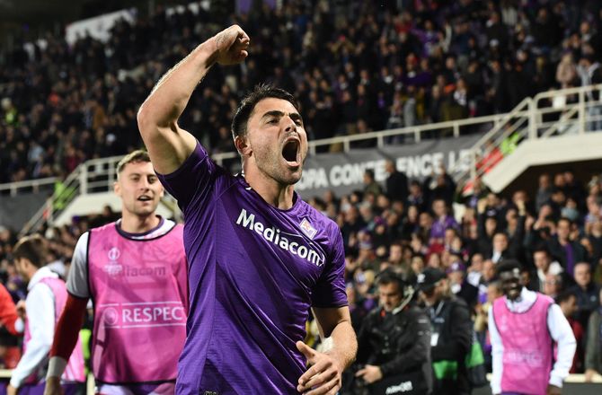 Serie A -Sassuolo takkede af med to røde kort i Fiorentina-nederlag