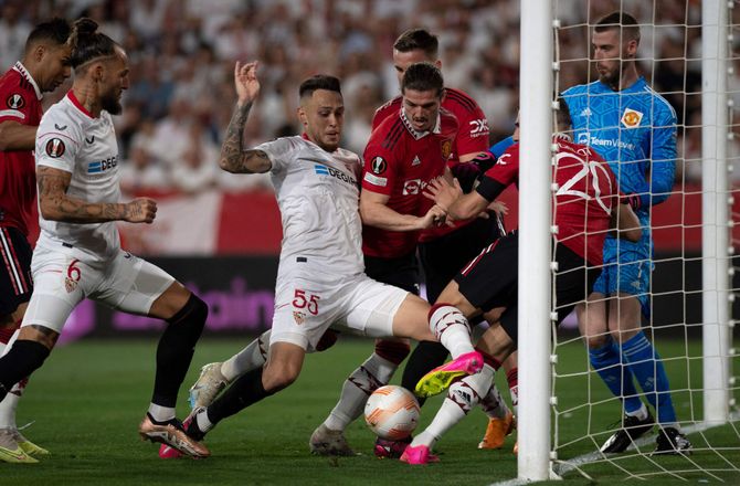 Europa League -SLUT: Sevilla - Manchester United minut for minut