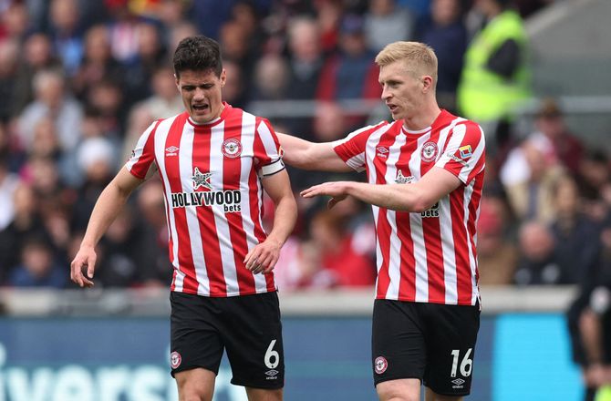 Premier League -Se video: Nørgaard sender Brentford foran 
