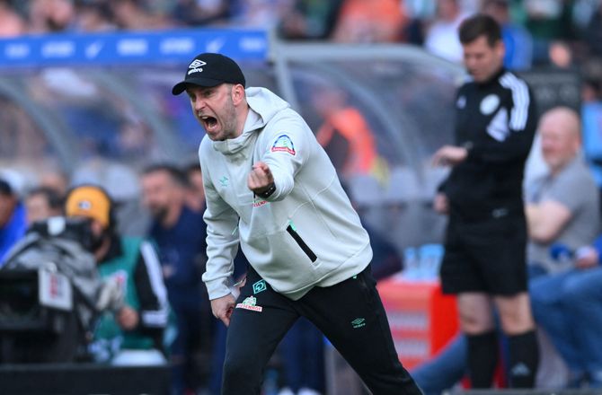 Bundesliga -Werder-træner revser VAR: Drop lortet!