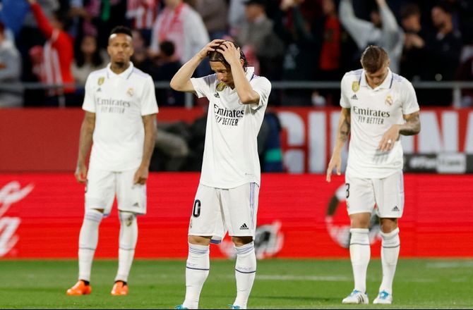 La Liga -Kæmpe fiasko: Real Madrid sendt til tælling af fire Castellanos-mål